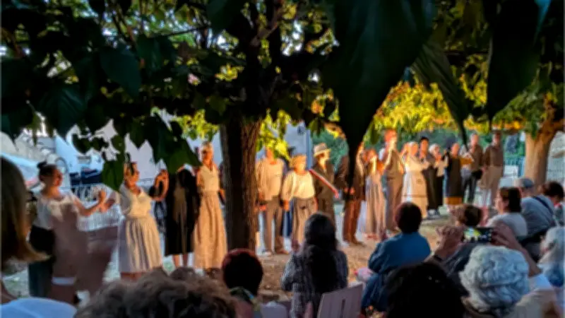 Pagnol s'invite à Saint-Bauzille-de-la-Sylve avec une déambulation théâtrale