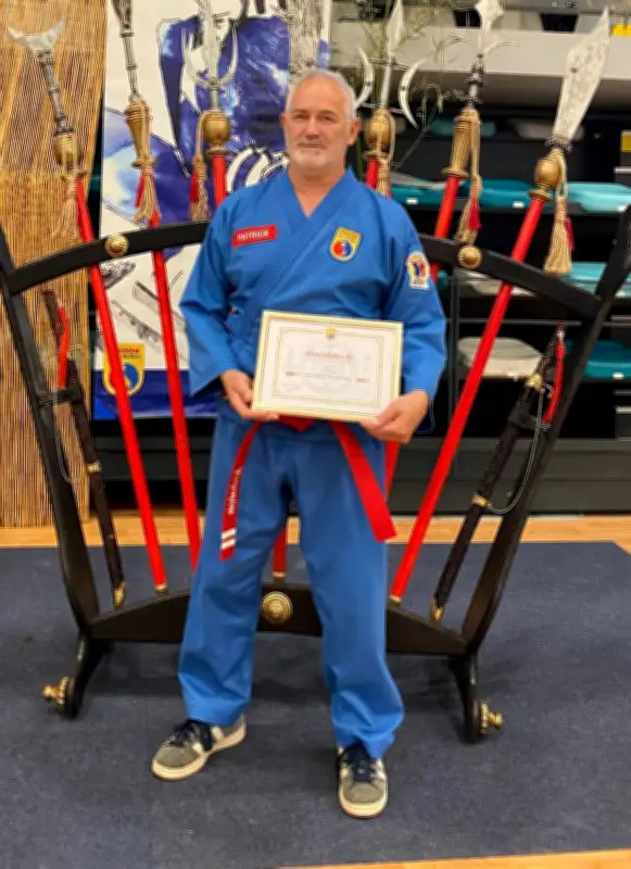 Patrick Eyma décroche le 6e dang de Vovinam à Pessac