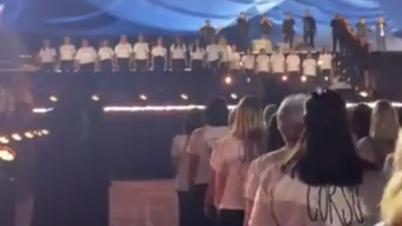 Patrick Fiori réunit 5 000 choristes à l'Orange Vélodrome