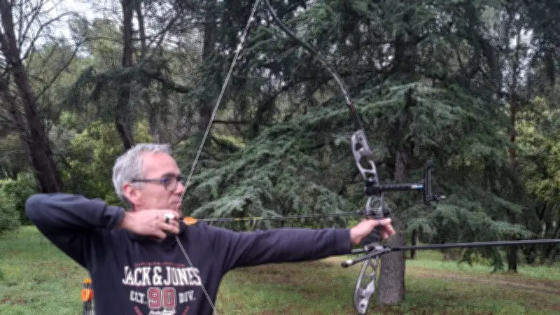 Philippe Zussa termine 3e pour sa première saison de tir à l'arc