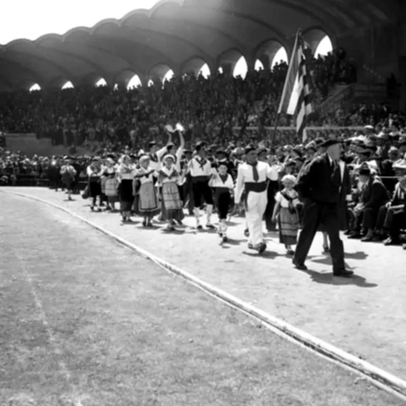 Photo mystère : l'entraînement de Jacques Moujica en 1949