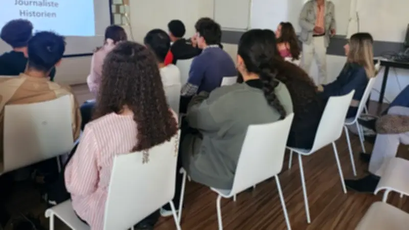 Pierre Daum au lycée Joseph-Vallot : trois conférences captivantes