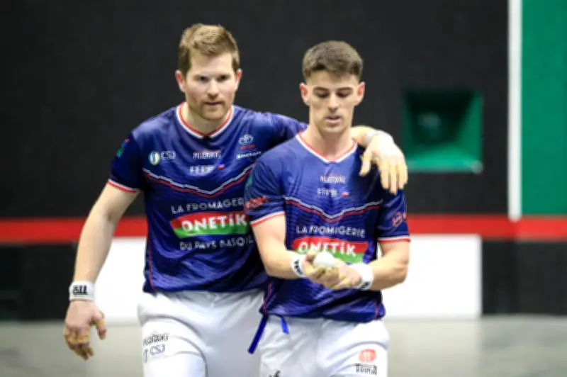 Pilotarienak d'Anglet : Espinal-Ducassou et Etcheverry-Sanchez en finale