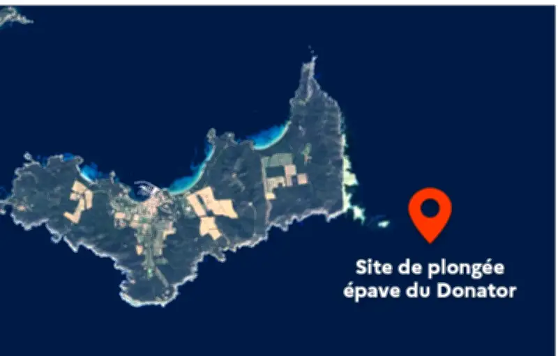 Plongeur retrouvé mort près de l'épave du Donator à Porquerolles