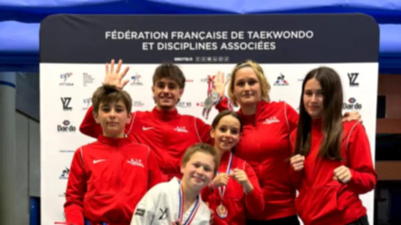 Pluie de médailles pour le club de taekwondo body training