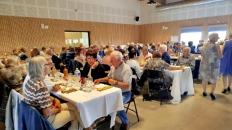 Plus de 120 convives au repas dansant de l'Essor à Valros