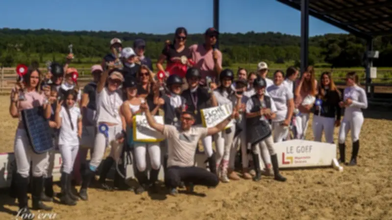 Plus de 130 cavaliers au challenge des Écuries de l'Estang à Tresques