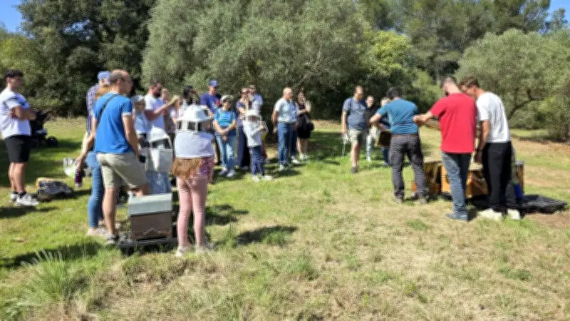 Plus de 200 visiteurs aux Ruchers de l'Uzège pour Ferme en Ferme