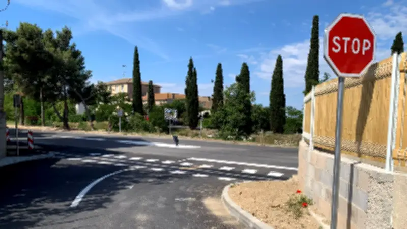 Poilhes : nouveaux ralentisseurs et stops pour sécuriser le chemin du Moulin