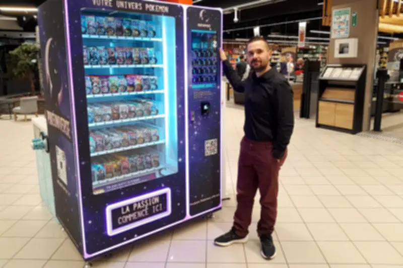 Pokémon : les distributeurs automatiques de cartes envahissent les centres commerciaux