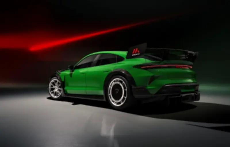 Porsche Taycan Turbo GT Manthey pulvérise le record du Nürburgring