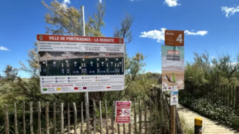 Portiragnes : nouveaux panneaux d'info pour renforcer sécurité plages