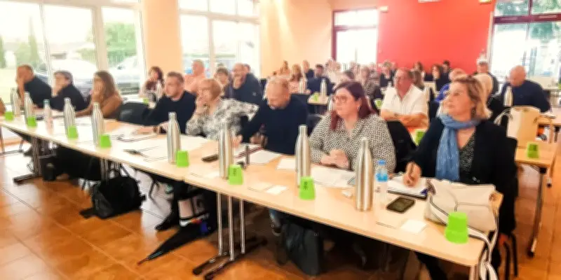 Premier conseil communautaire pour Florian Dumas à Latitude Nord Gironde