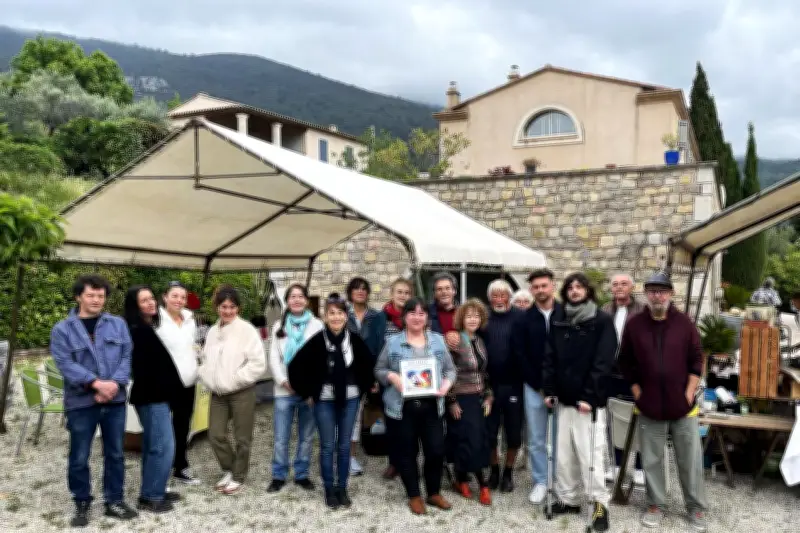 Premier marché d'artisans et producteurs locaux en Pays de Fayence