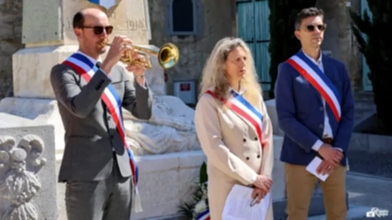 Première commémoration à Saussan : une cérémonie émouvante