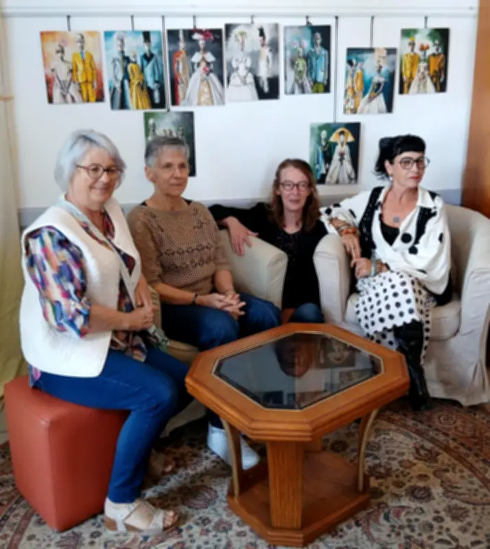 Première exposition féminine au Cercle de Captieux : un succès