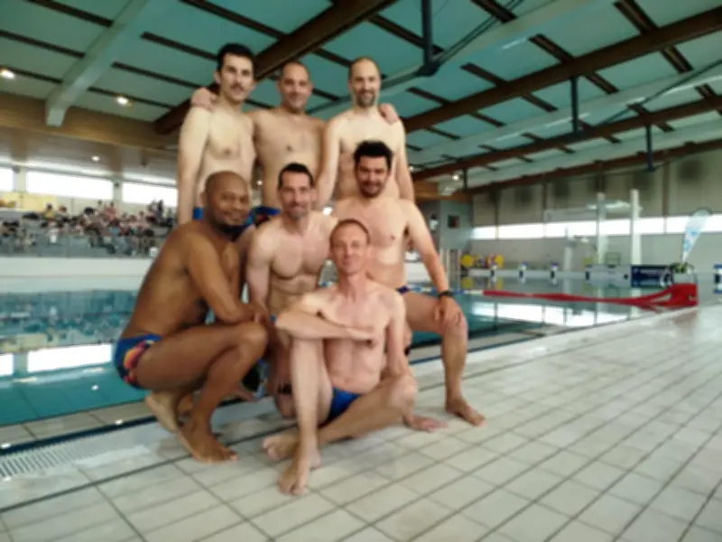 Première équipe masculine en natation artistique en Nouvelle-Aquitaine
