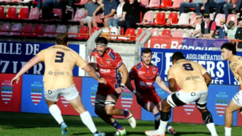 Pro D2 : Béziers face à Biarritz pour éviter les flammes du barrage
