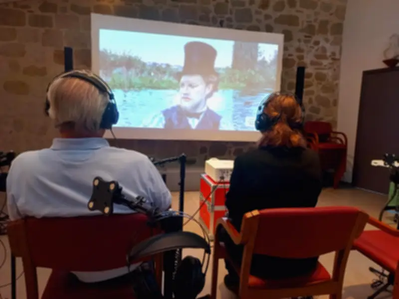 Projection de L'Île des esclaves de Marivaux à la Micro-Folie