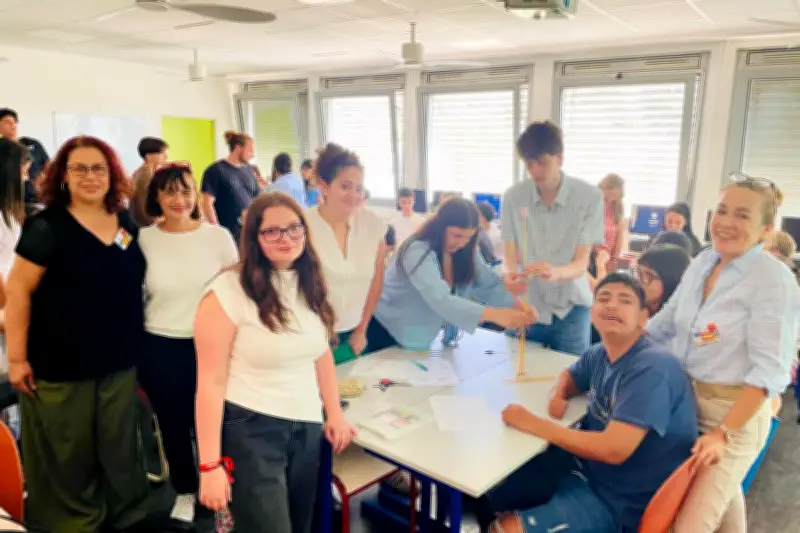 Projet inclusion : lycéens de Saint-Raphaël et Majorque unis
