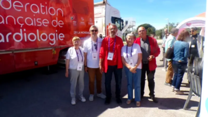 Prévention cardiovasculaire : le bus de la fédération fait étape au Grau-du-Roi