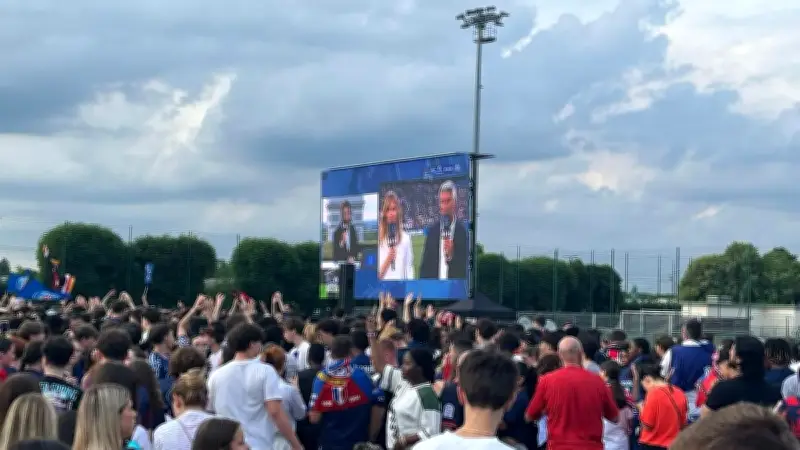 PSG-Arsenal : la finale de la Ligue des champions retransmise au camp des Loges
