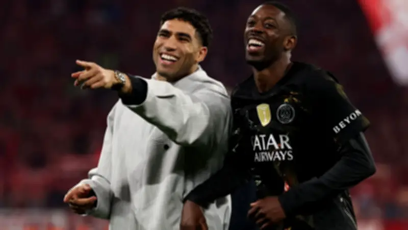 PSG : Dembélé et Hakimi fêtent les 10 ans du Collectif Ultras Paris