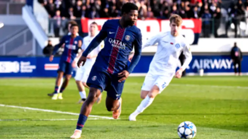 PSG : Toumani Diagouraga signe un contrat stagiaire jusqu'en 2028