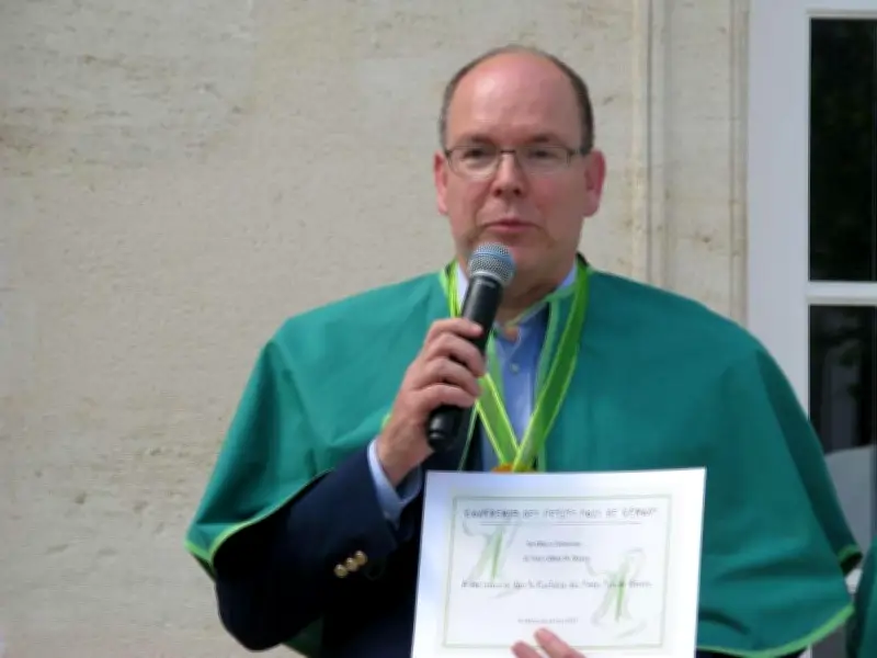 Quand le prince Albert de Monaco a surpris la Fête du petit pois à Cérons