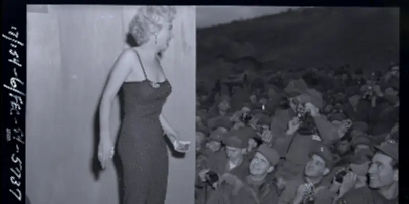 Quand Marilyn chantait pour les GI's en Corée : la star au chevet des soldats