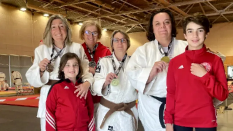 Quatre médailles pour les vétéranes du Yosekan club