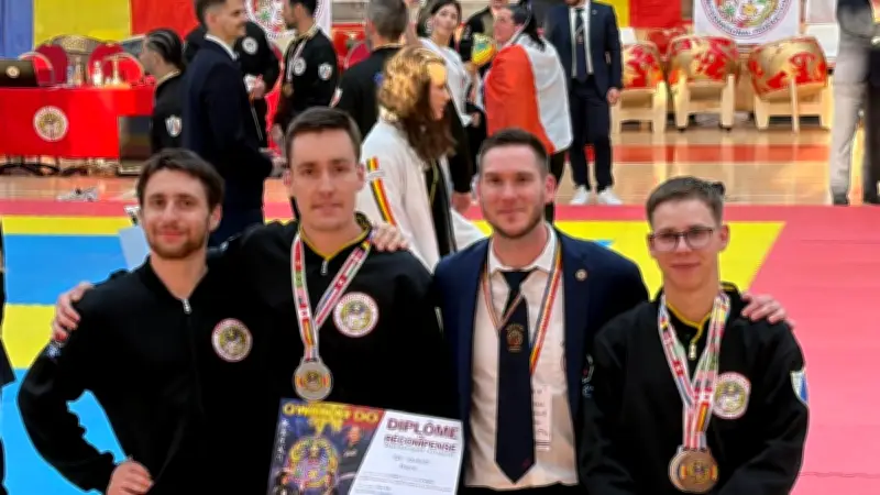 Qwan ki do : les Jacoumards brillent au championnat du monde à Bucarest