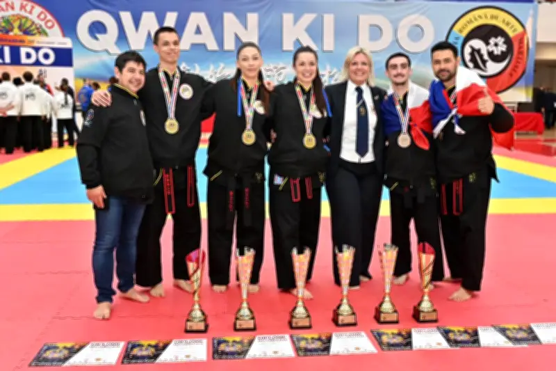 Qwan Ki Do Toulon : 10 médailles dont 7 en or aux championnats du monde