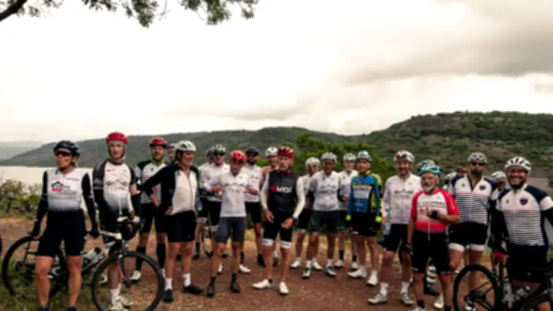 Rando cycliste C4H2 au Salagou : un succès avec 100 participants
