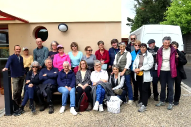 Randonnée de Montazeau : 160 marcheurs et exposition de portraits