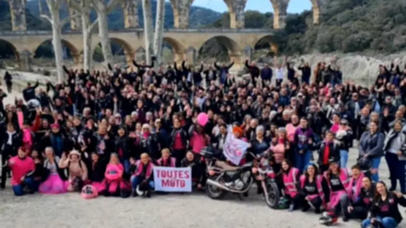 Rassemblement moto caritatif pour les femmes victimes de violences à Rodilhan