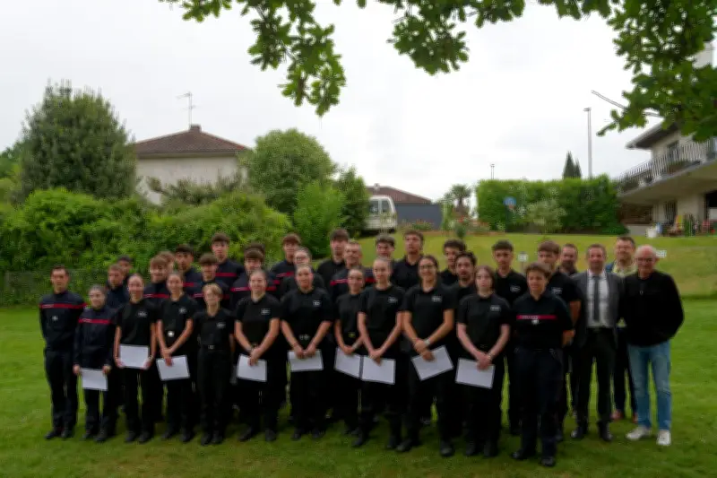 Remise des diplômes à Mourenx : 18 cadets de la sécurité récompensés