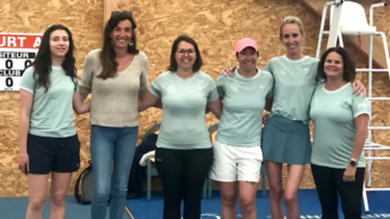 Retour gagnant pour les féminines du Tennis Club de Saint-Gilles