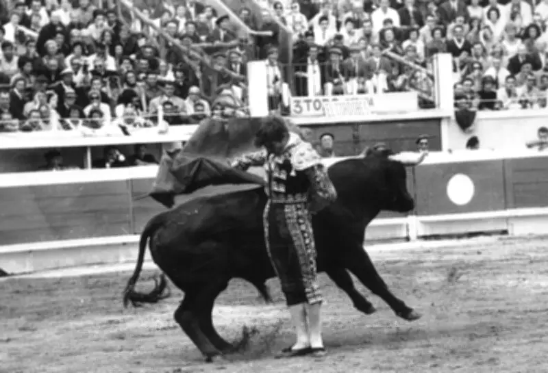 Retour triomphal d'El Cordobés à Bayonne en août 1964