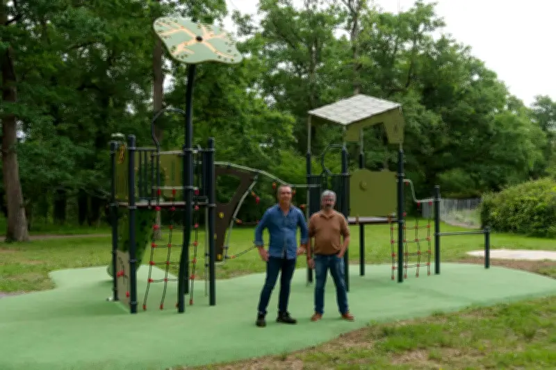 Rénovation de trois aires de jeux à Mourenx : fin des travaux en juin