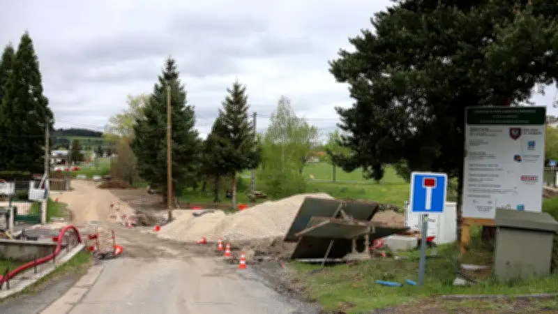 Rénovation des réseaux secs et humides au moulin de Baffie à Saint-Alban-sur-Limagnole