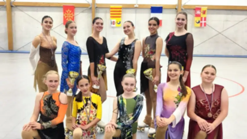 Roller artistique : des patineuses calédoniennes en stage à Lattes