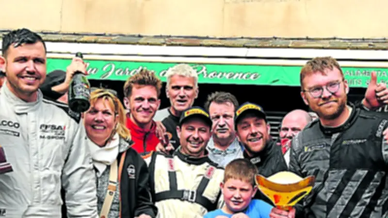 Romain Durand remporte son premier rallye en Lozère, entouré de sa famille