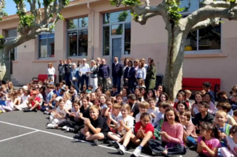 Roquebrune Amitié renouvelle son don de 2 000 euros aux écoliers