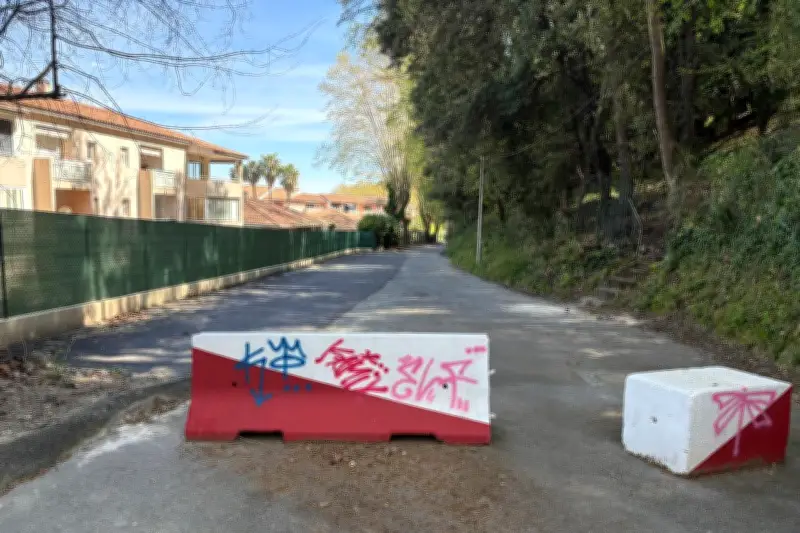 Route fermée à Cagnes-sur-Mer : réouverture pas avant 2027