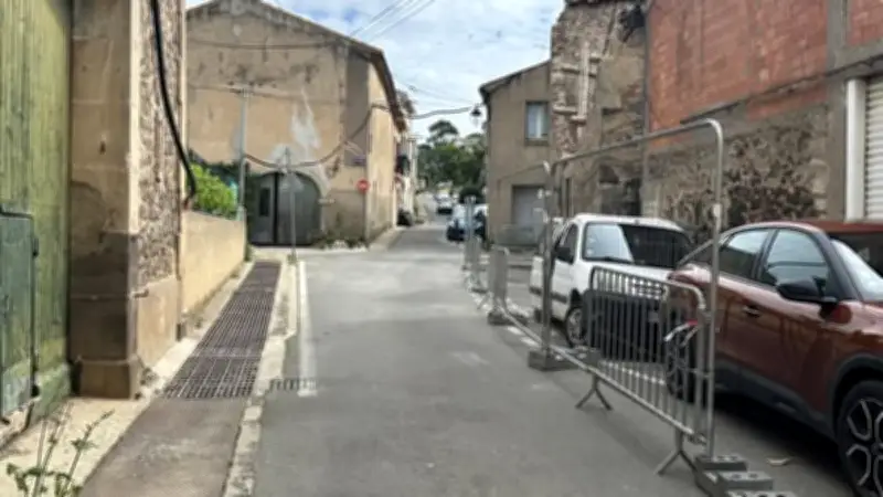 Réouverture de la rue de la Libération à la circulation à Portiragnes