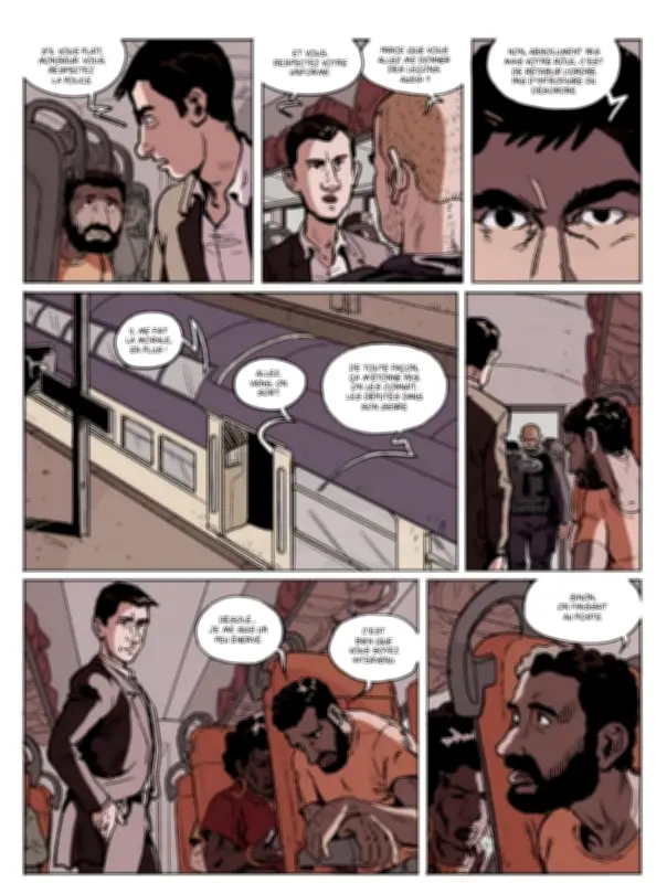 Ruffin critiqué pour sa BD sur l'immigration tente de corriger le tir