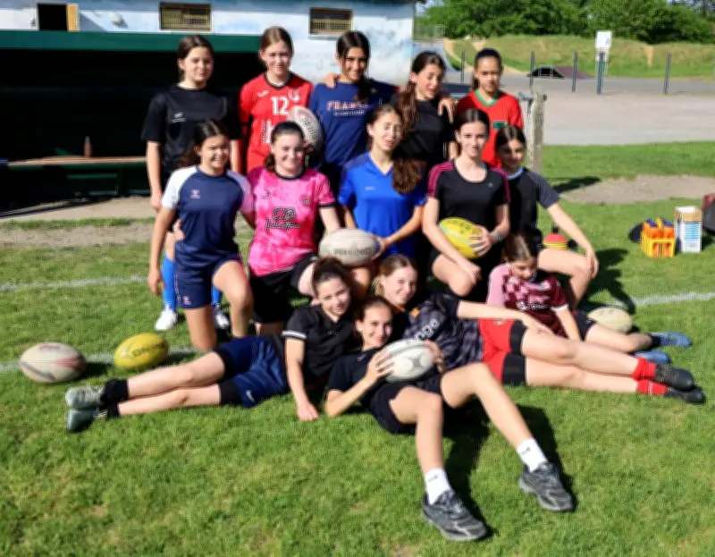 Rugby à 13 : les collégiennes de Saint-Loubès visent le titre national
