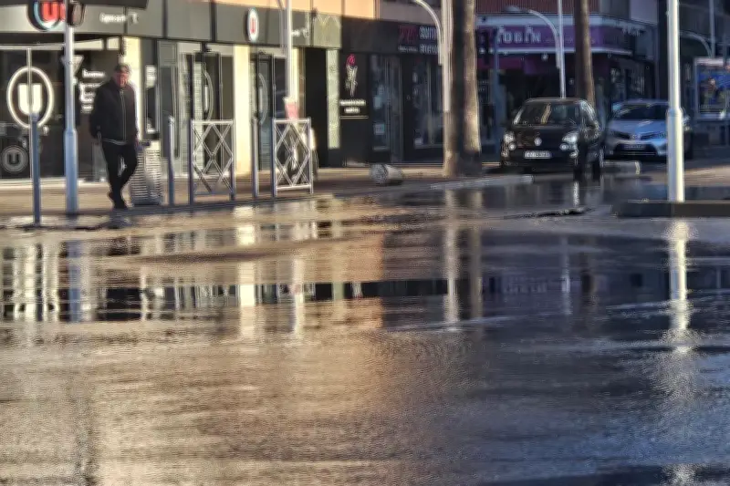 Rupture de canalisation à Cagnes-sur-Mer : réparations en cours