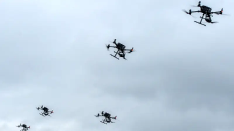 Russie : 347 drones ukrainiens abattus en une nuit, une victime